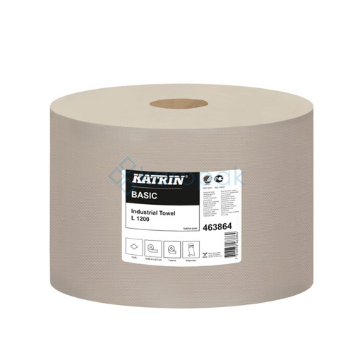 karopak_463864_KATRIN_Basic_L1200_Ręcznik_czyściwo_przemysłowe_brązowe