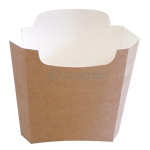 Enjoy Eat&Go Pudełko na frytki 100g 130x130x40mm 100 sztuk