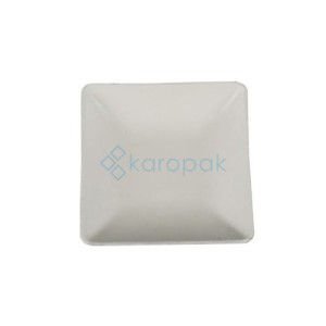 FINGERFOOD Talerzyk z trzciny PURE 6,5x6,5cm biały 50 sztuk