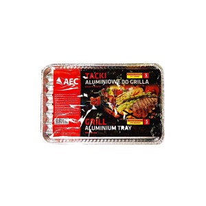 Tacki aluminiowe na grilla 5sztuk