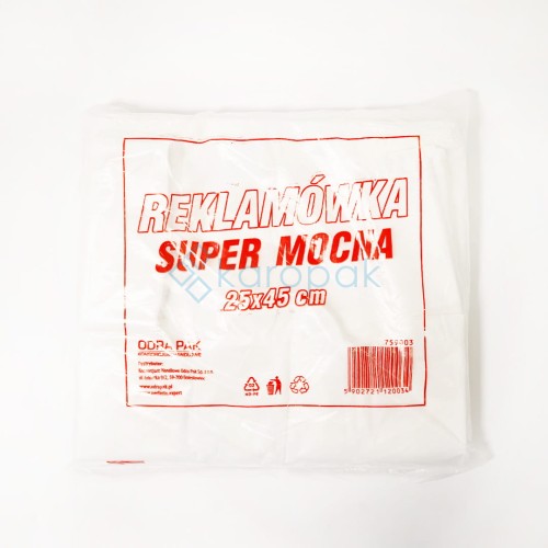 reklamowka mocna 25x45