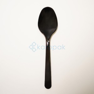 Łyżka czarna SUPERIOR 50 szt REUSE 