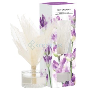Dyfuzor zapachowy z liściem Subtelna lawenda 50ml trwałość do 4 tygodni