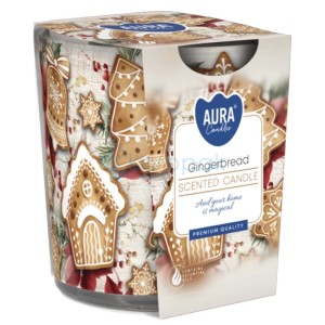 Świeca zapachowa w szkle "Pierniczki"