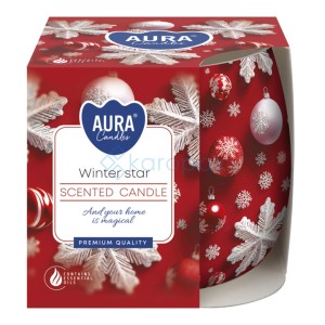 Świeca zapachowa w szkle "Gwiazdka" 20 h