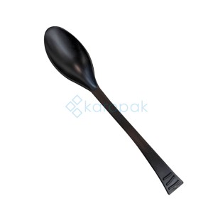 Łyżka WAVE CZARNA REUSE 40 szt