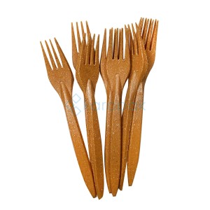 Widelec WPC włókno drewniane 100 szt wielokrotnego użytku