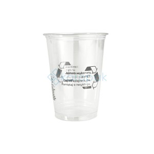 Kubek rPET 400ml 95ml 50 szt