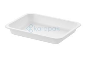 POJEMNIK DO ZGRZEWU NIEDZIELONY B-227x178x30 BIAŁY REUSE 50szt