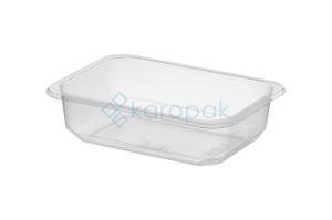 POJEMNIK DO ZGRZEWU T-1 187x137x48 TRANSPARENTNY REUSE 50 szt