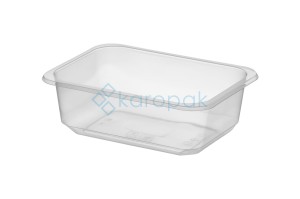 POJEMNIK DO ZGRZEWU T-1 187x137x60 TRANSPARENTNY REUSE 50 szt