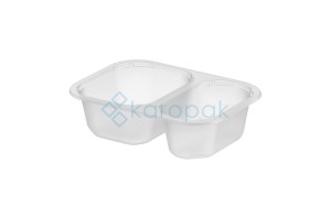 T-2 160x112x45 MLECZNY POJEMNIK DO ZGRZEWU SMALL T-2 160x112x45 MLECZNY 528 szt