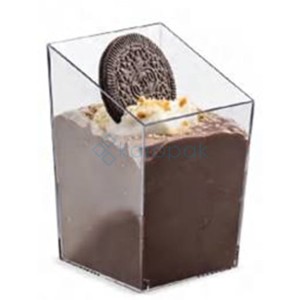 FINGERFOOD Pojemnik CUTBLOCK transparentny 85ml PS 12 szt