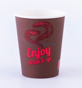 Kubek papierowy Enjoy Drink&Go 8oz 200/250ml SUP 50 szt