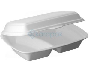 Menubox HP4/2 2-dzielny BIAŁY 125 szt (SUP) 