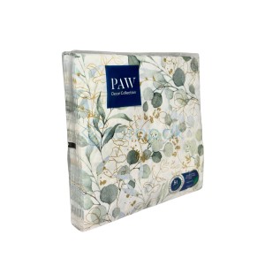 PAW Serwetka 3W 33x33 Nadruk EUKALIPTUS 20szt