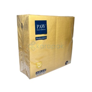 PAW Serwetka Airlaid 40x40 Złoty 50szt