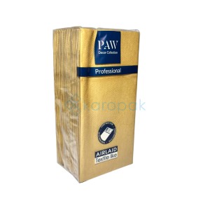 PAW Etui Airlaid 40x40 Złoty 25szt