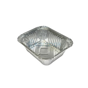 Foremka aluminiowa prostokątna do zamykania 470ml R-46 100szt