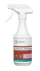 MEDISEPT Mediclean 230 Wood do pielęgnacji mebli drewnianych 500ml (_/12/1)