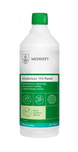 (4011) MEDISEPT Mediclean 113 Panel do mycia podłóg laminowanych oraz drewnianych lakierowanych 1L