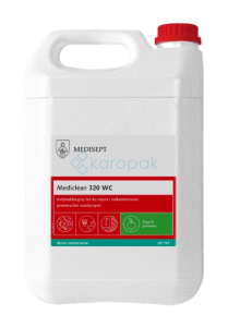 MEDISEPT Mediclean 320 WC żel do mycia i odkamieniania sanitariatów 5L (_/1/1)