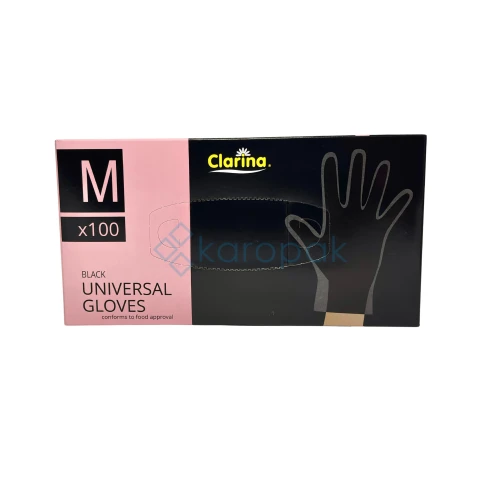 rękawiczki jednorazowe czarne clarina M 4512.webp