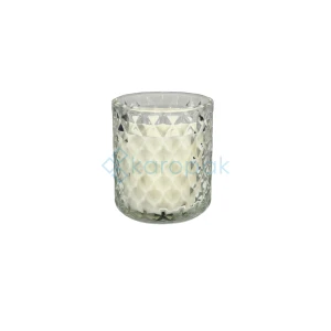 Świeca zapachowa w kryształowym szkle 40h Zmysłowy kwiat 