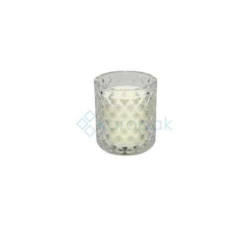 6278 Świeca zapachowa w kryształowym szkle 40h Aksamitny bukiet.webp