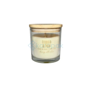 Świeca sojowa frezja gruszka 40h - 2 knoty