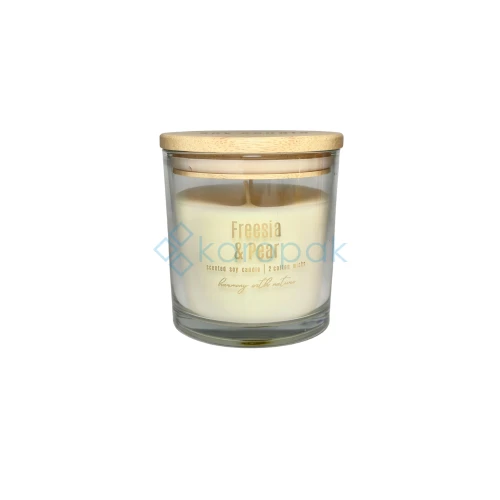 1995 Świeca sojowa frezja gruszka 40h - 2 knoty.webp