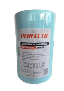 PERFECTO Czyściwo włókninowe Scrub, rolka 32cm, 44m, jasno niebieskie, 1W