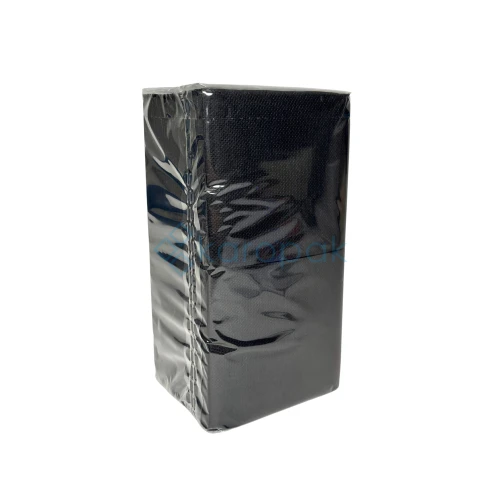 1282 Serwetka 20x20 2-W 1/4 koktajlowe czarne.webp