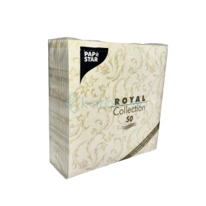 SERWETKA 40x40 RC 1/4 SZAMPAŃSKI DAMASCATO 50szt