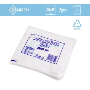 Reklamówki HDPE 25/45 9mic 180szt