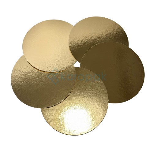 Podkład okrągły złoty (2)
