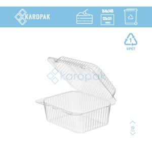 Pojemnik zamykany ALI26 164x148x59mm 50szt