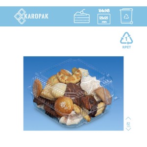 Pojemnik zamykany ALI25 164x148x82mm 50szt