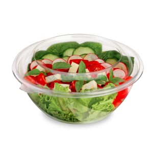 Miska PET TRANSPARENTNA fi180mm 1000ml, 50szt