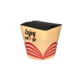 KEBAB BOX 750ml NADRUK EAT&amp;GO 50szt