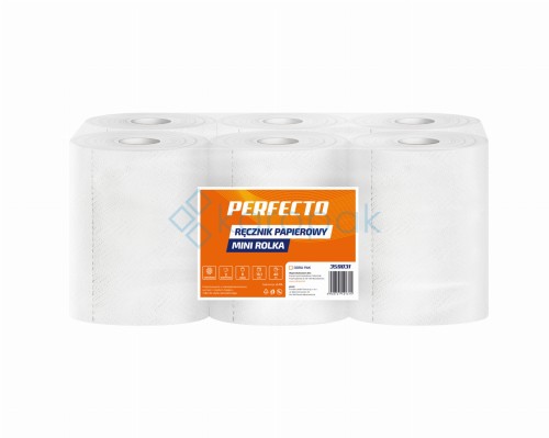 PERFECTO Ręcznik papierowy 40m, 2w, celuloza 6szt