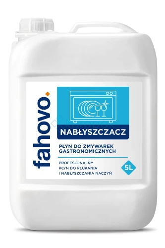 FAHOVO NABŁYSZCZACZ płyn do zmywarek gastronomicznych 5L