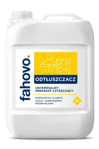 FAHOVO ODTŁUSZCZACZ uniwersalny preparat czyszczący 5L