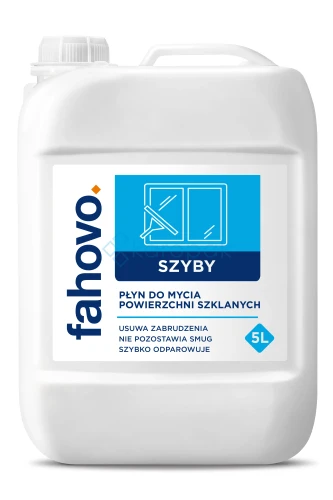 FAHOVO  SZYBY płyn do mycia powierzchni szklanych 5L