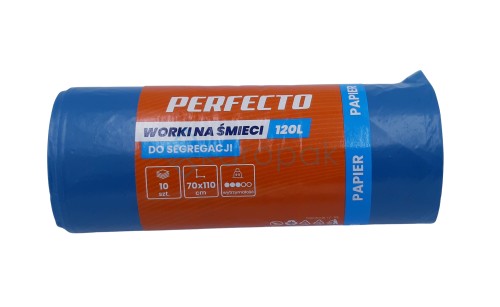 Worki na śmieci HDPE czarne 60L 50 sztuk GOODPRICE  (58x70)