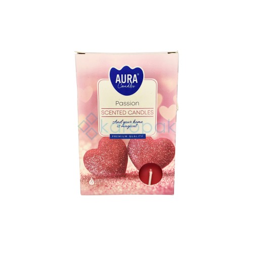 Podgrzewacze tealight piwonia 6 sztuk 4h