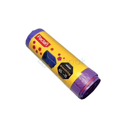 PACLAN WORKI z taśmą 60L zapachowe 10szt
