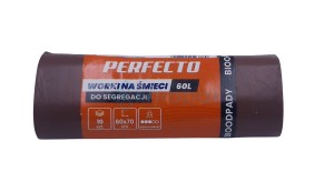  Worki na śmieci HDPE czarne 60L 50 sztuk GOODPRICE  (58x70)