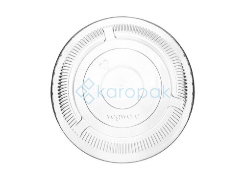 WIECZKO DO KUBKA PLA PŁASKIE BEZ OTWORU  96mm BIODEGRADOWALNE GREEN TREE