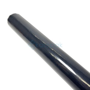 OBRUS Z BIBUŁY `ROYAL COLLECTION` 118cm x 5m CZARNY